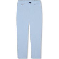 Abbigliamento Bambino Pantaloni 5 tasche BOSS J50679 Blu