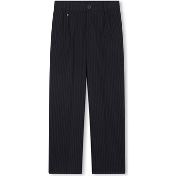 Abbigliamento Bambino Pantaloni 5 tasche BOSS J50678 Blu