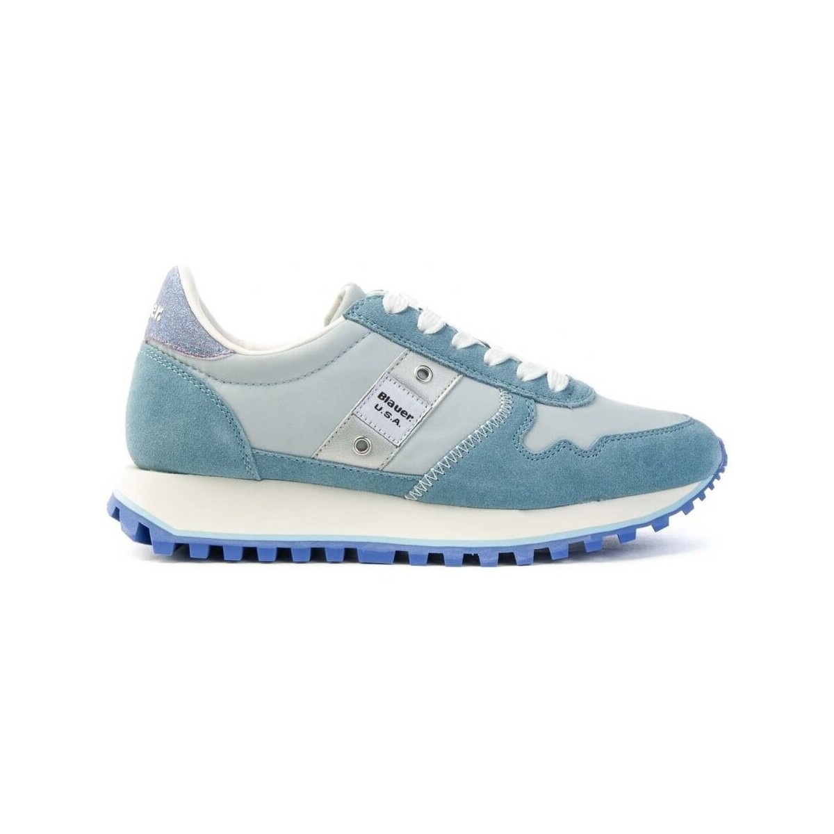 Scarpe Donna Trekking Blauer Sneakers  S4millen01/Nyg Lacci Donna Light Blu