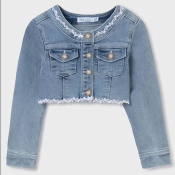 Abbigliamento Bambina Giacche in jeans Abel & Lula By Mayoral ATRMPN-43985 Blu