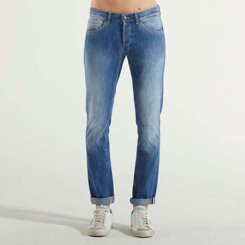 Abbigliamento Uomo Jeans Dondup jeans cinque tasche skinny fit Blu