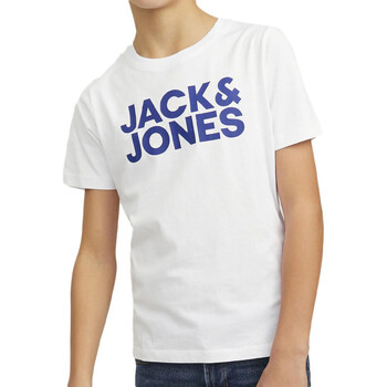 Abbigliamento Bambino T-shirt & Polo Jack & Jones 12255501 Bianco