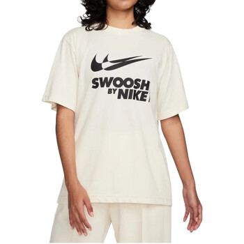 Abbigliamento Donna T-shirt maniche corte Nike FZ4634 Bianco