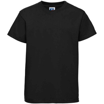 Abbigliamento Unisex bambino T-shirt maniche corte Jerzees Schoolgear 180B Nero