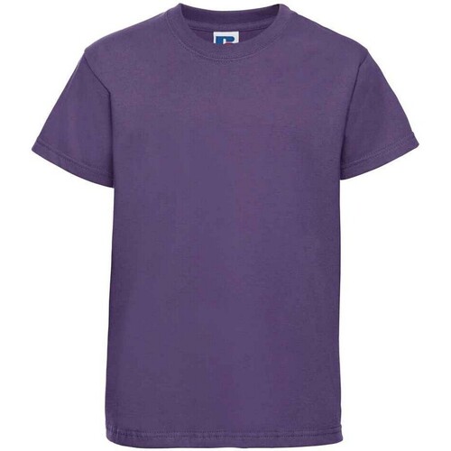 Abbigliamento Unisex bambino T-shirt maniche corte Jerzees Schoolgear 180B Viola
