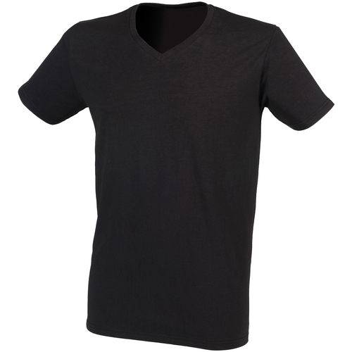 Abbigliamento Uomo T-shirts a maniche lunghe Sf SF122 Nero