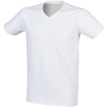 Abbigliamento Uomo T-shirts a maniche lunghe Sf SF122 Bianco