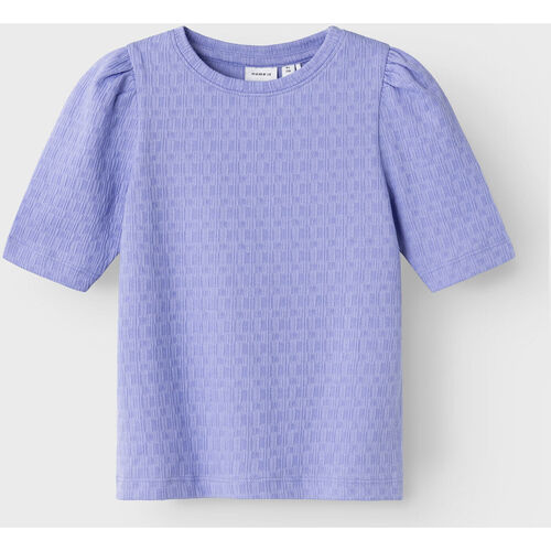 Abbigliamento Bambina T-shirt & Polo Name it T-SHIRT BISANJA RAGAZZA Viola