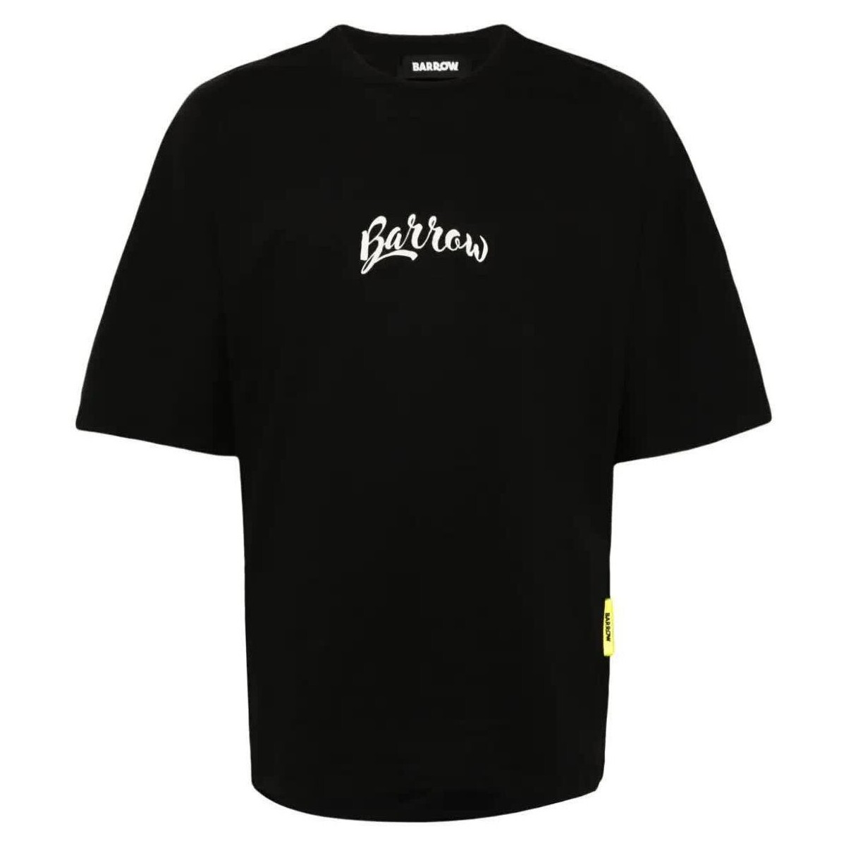Abbigliamento T-shirt maniche corte Barrow T-SHIRT IN JERSEY Nero