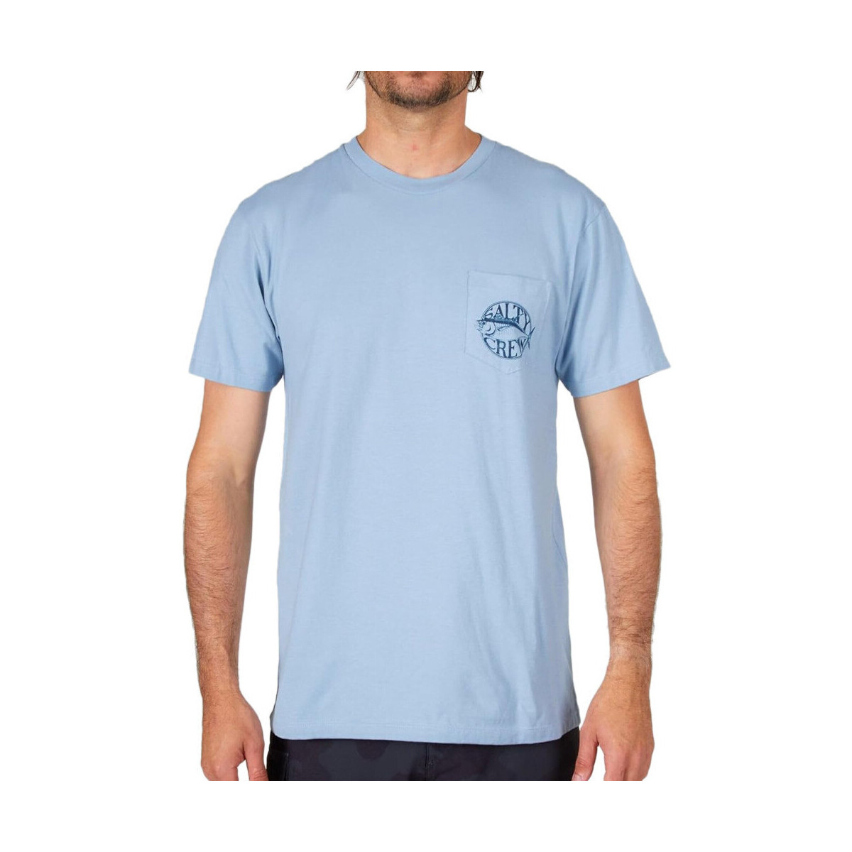 Abbigliamento Uomo T-shirt & Polo Salty Crew SC20035534 Blu