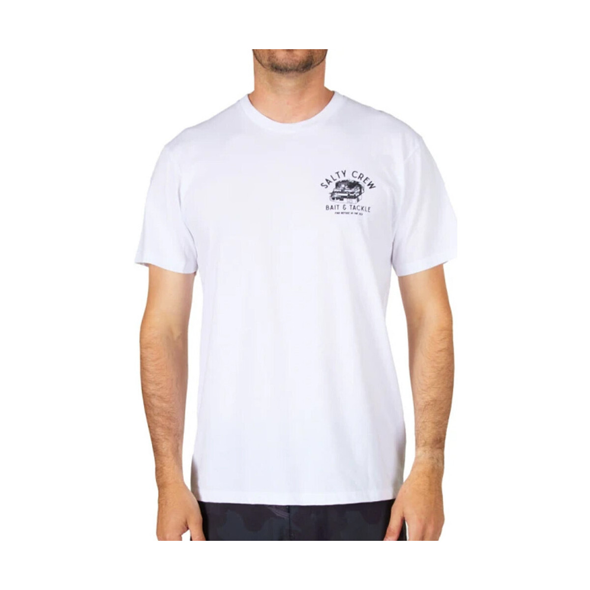 Abbigliamento Uomo T-shirt & Polo Salty Crew SC20035535 Bianco