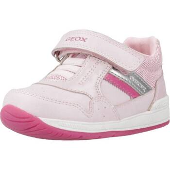 Scarpe Bambina Sneakers basse Geox B RISHON GIRL Rosa