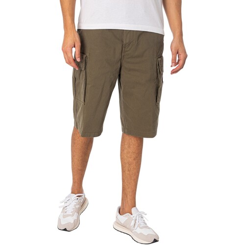 Abbigliamento Uomo Shorts / Bermuda Timberland Pantaloncini cargo in twill Verde