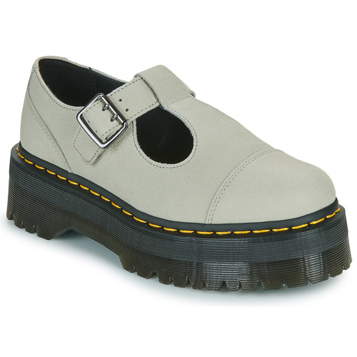 Scarpe Donna Derby Dr. Martens Bethan Smoked Mint Tumbled Nubuck Beige