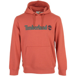 Abbigliamento Uomo Felpe Timberland Linear Logo Hoodie Arancio