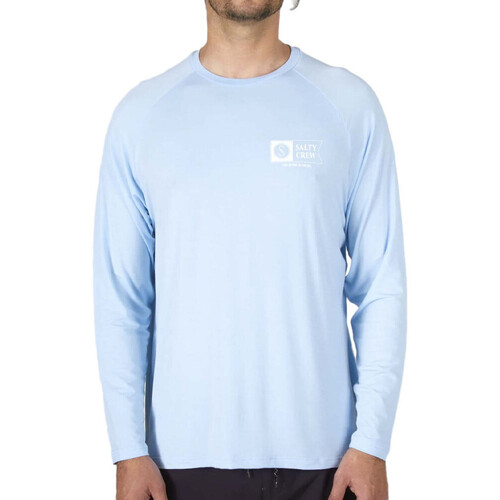 Abbigliamento Uomo T-shirts a maniche lunghe Salty Crew SC20135399 Blu