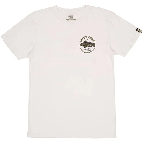 Abbigliamento Uomo T-shirt & Polo Salty Crew SC20035365 Bianco