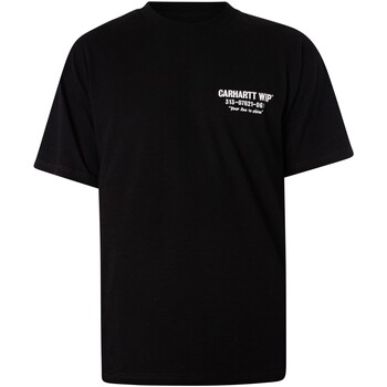 Abbigliamento Uomo T-shirt maniche corte Carhartt Maglietta Meno Problemi Nero