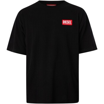 Abbigliamento Uomo T-shirt maniche corte Diesel Maglietta Nlabel Nero