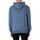 Abbigliamento Uomo Felpe Superdry Felpa con cappuccio e zip con logo essenziale Blu