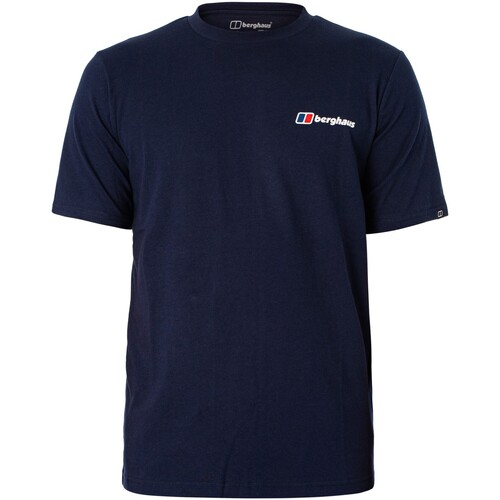 Abbigliamento Uomo T-shirt maniche corte Berghaus Maglietta della Lineazione Blu