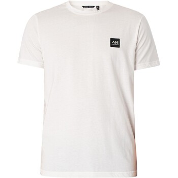 Abbigliamento Uomo T-shirt maniche corte Antony Morato T-shirt con logo della scatola di Seattle Bianco