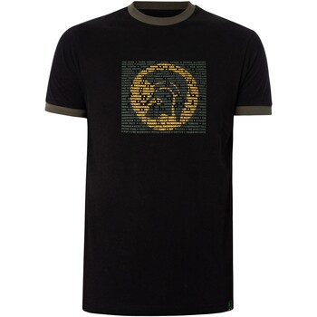 Abbigliamento Uomo T-shirt maniche corte Trojan T-shirt con logo dell'artista Nero