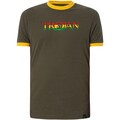 Image of T-shirt Trojan Maglietta con logo Ringer