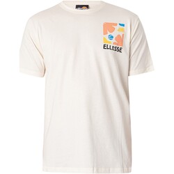 Abbigliamento Uomo T-shirt maniche corte Ellesse Maglietta Impronta Bianco