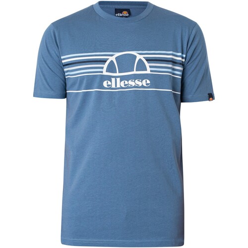 Abbigliamento Uomo T-shirt maniche corte Ellesse Lentamente T-Shirt Blu
