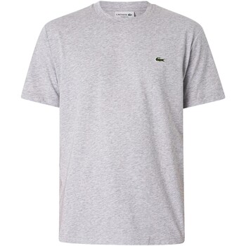 Abbigliamento Uomo T-shirt maniche corte Lacoste Maglietta classica con logo Grigio