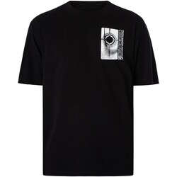 Abbigliamento Uomo T-shirt maniche corte Edwin Maglietta Tokyo Ninkyo Nero