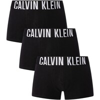 Biancheria Intima Uomo Mutande uomo Calvin Klein Jeans Confezione da 3 bauli dalla potenza intensa Nero