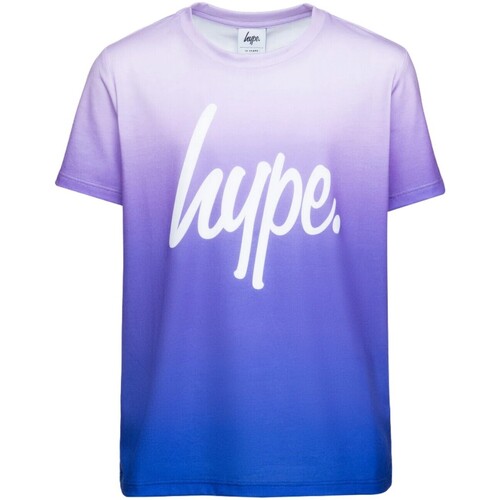 Abbigliamento Bambina T-shirts a maniche lunghe Hype HY9220 Viola