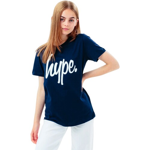 Abbigliamento Unisex bambino T-shirt maniche corte Hype HY9360 Blu