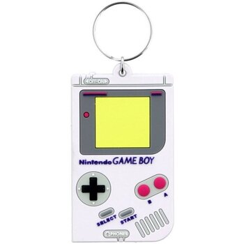 Accessori Portachiavi Nintendo Gameboy Bianco