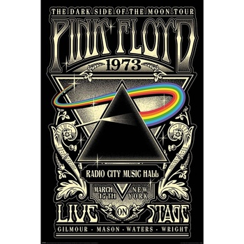 Casa Poster Pink Floyd PM3575 Nero