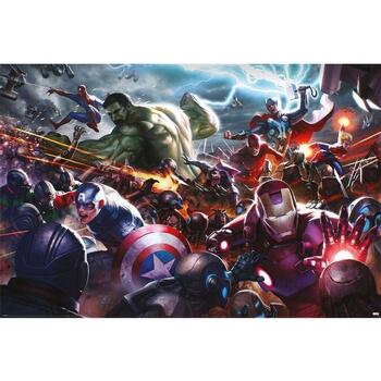 Casa Poster Marvel: Future Fight PM4641 Multicolore
