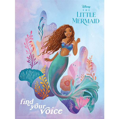 Casa Poster The Little Mermaid PM6506 Multicolore