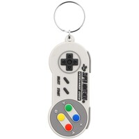 Accessori Portachiavi Nintendo SNES Controller Bianco