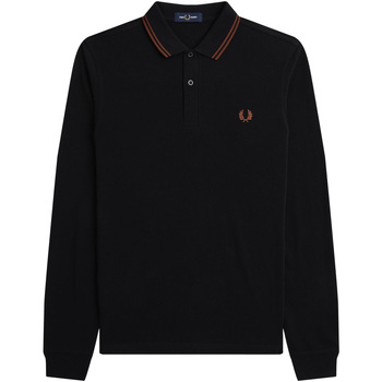 Fred Perry Fp Ls Twin Tipped Shirt Nero