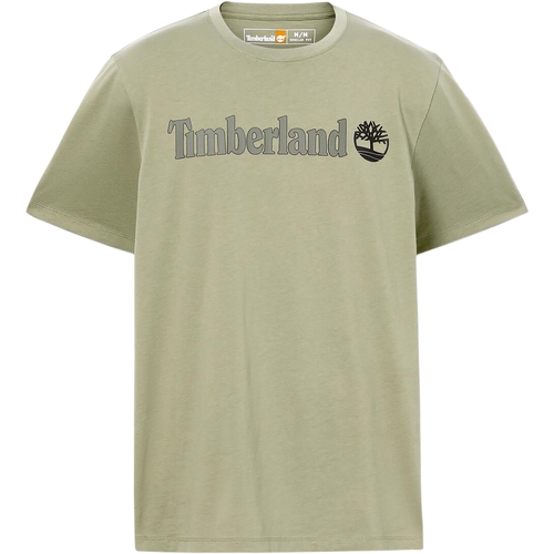 Abbigliamento Uomo T-shirt maniche corte Timberland 227441 Verde