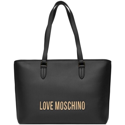 Borse Donna Borse Love Moschino Borsa tote con logo Nero