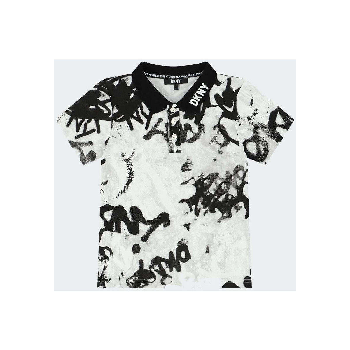 Abbigliamento Bambino T-shirt & Polo Dkny  Bianco