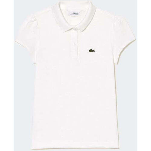Abbigliamento Bambino T-shirt & Polo Lacoste  Bianco