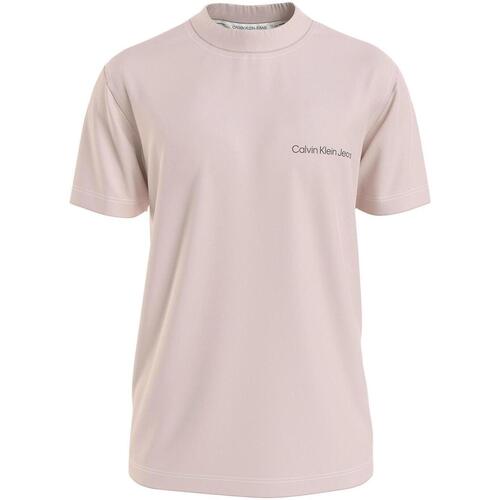 Abbigliamento Uomo T-shirt maniche corte Calvin Klein Jeans  Rosa