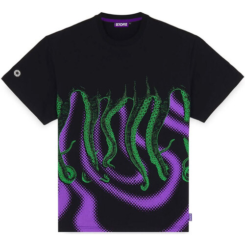 Abbigliamento Uomo T-shirt maniche corte Octopus VORTEX TEE Nero