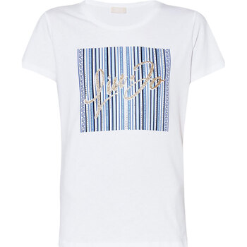 Abbigliamento Donna T-shirt maniche corte Liu Jo ECS T-SHIRT MODA MC Bianco