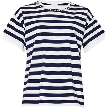 Abbigliamento Donna T-shirt maniche corte Liu Jo T-SHIRT MODA MC Blu
