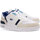 Scarpe Uomo Sneakers basse Lacoste T-CLIP CONTRASTED LEATHER Bianco